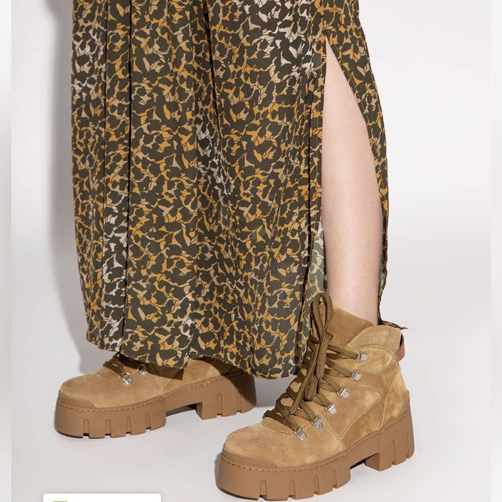 Isabel Marant Mealie Suede Hiker Boot